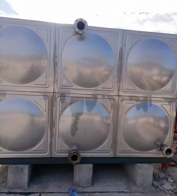 平凉组合式不锈钢水箱，玻璃钢水箱的替代品，不锈钢冲压板组合水箱